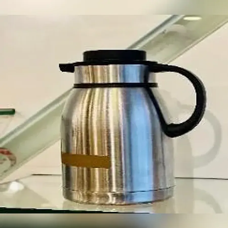 CAPRA CPR vacuum pot in brushed stainless steel