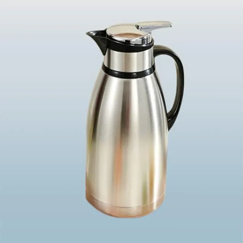 CAPRA SKM stainless steel coffee pot flask with steel lid