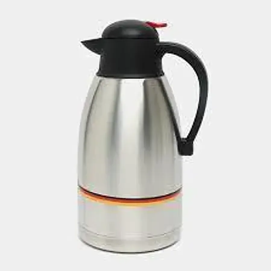 CAPRA YKC stainless steel vacuum jug with red release tab